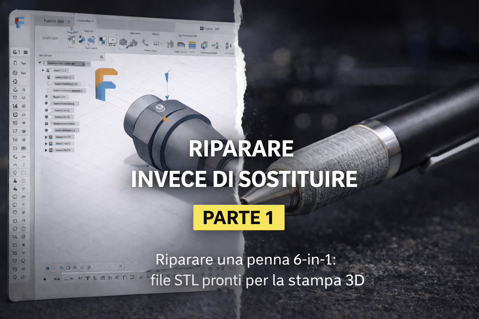 Quando si rompe qualcosa: riparare invece di sostituire (Parte 1)