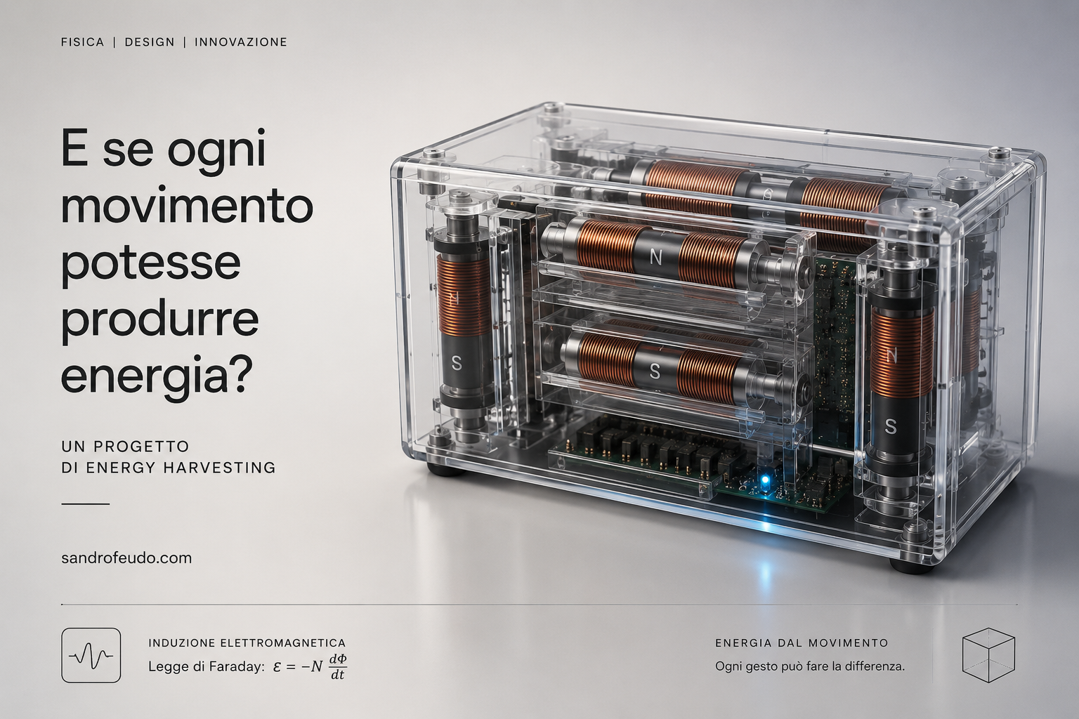 E se ogni movimento potesse generare energia?