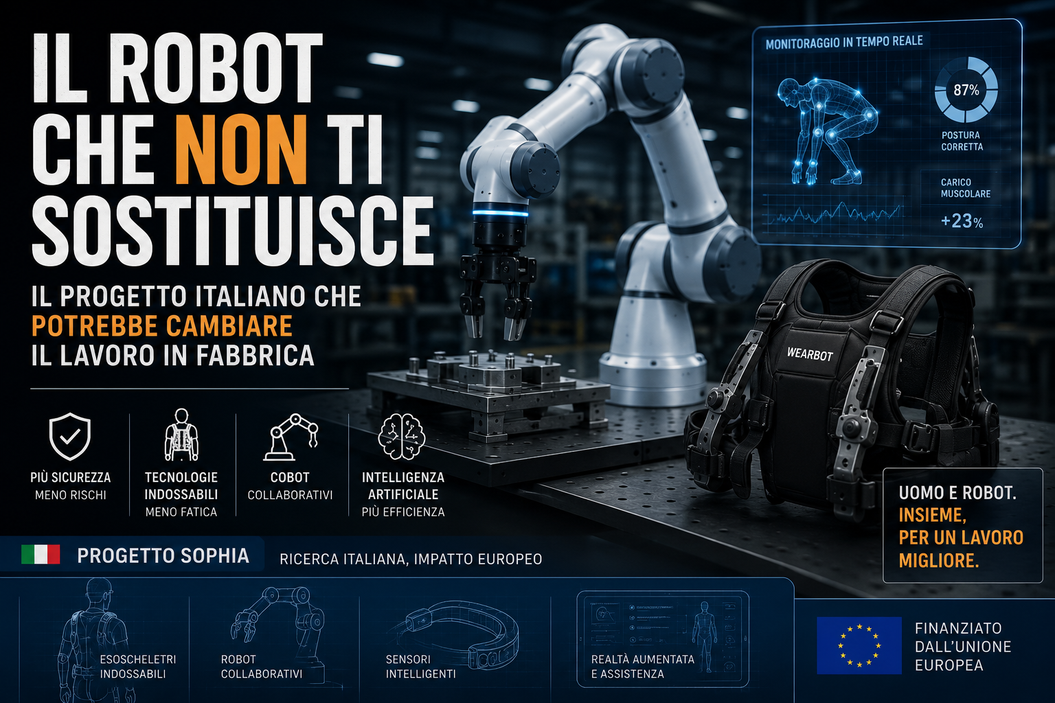 E se il futuro del lavoro non fosse uomo contro robot, ma uomo con il robot?