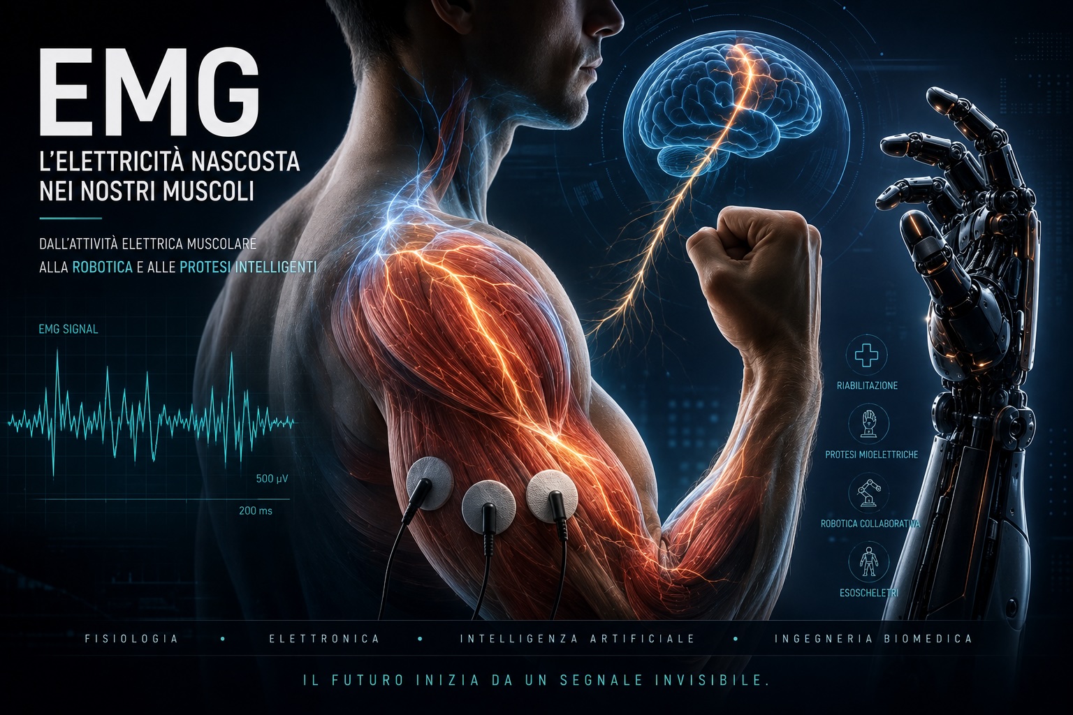 L’elettricità nascosta nei nostri muscoli
